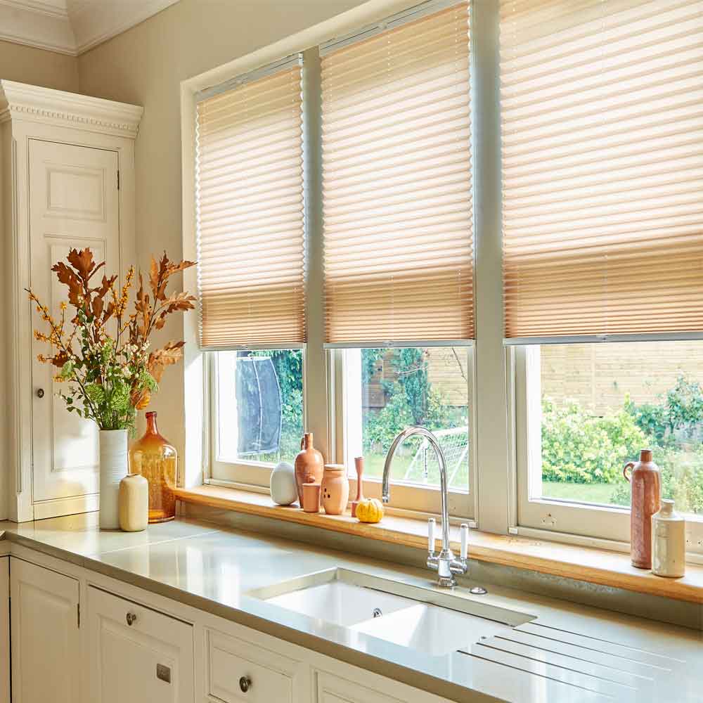 Pleated blinds in Rochester